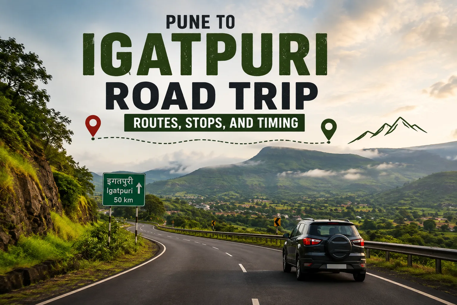 Pune to Igatpuri Road Trip: Routes, Stops, and Timing