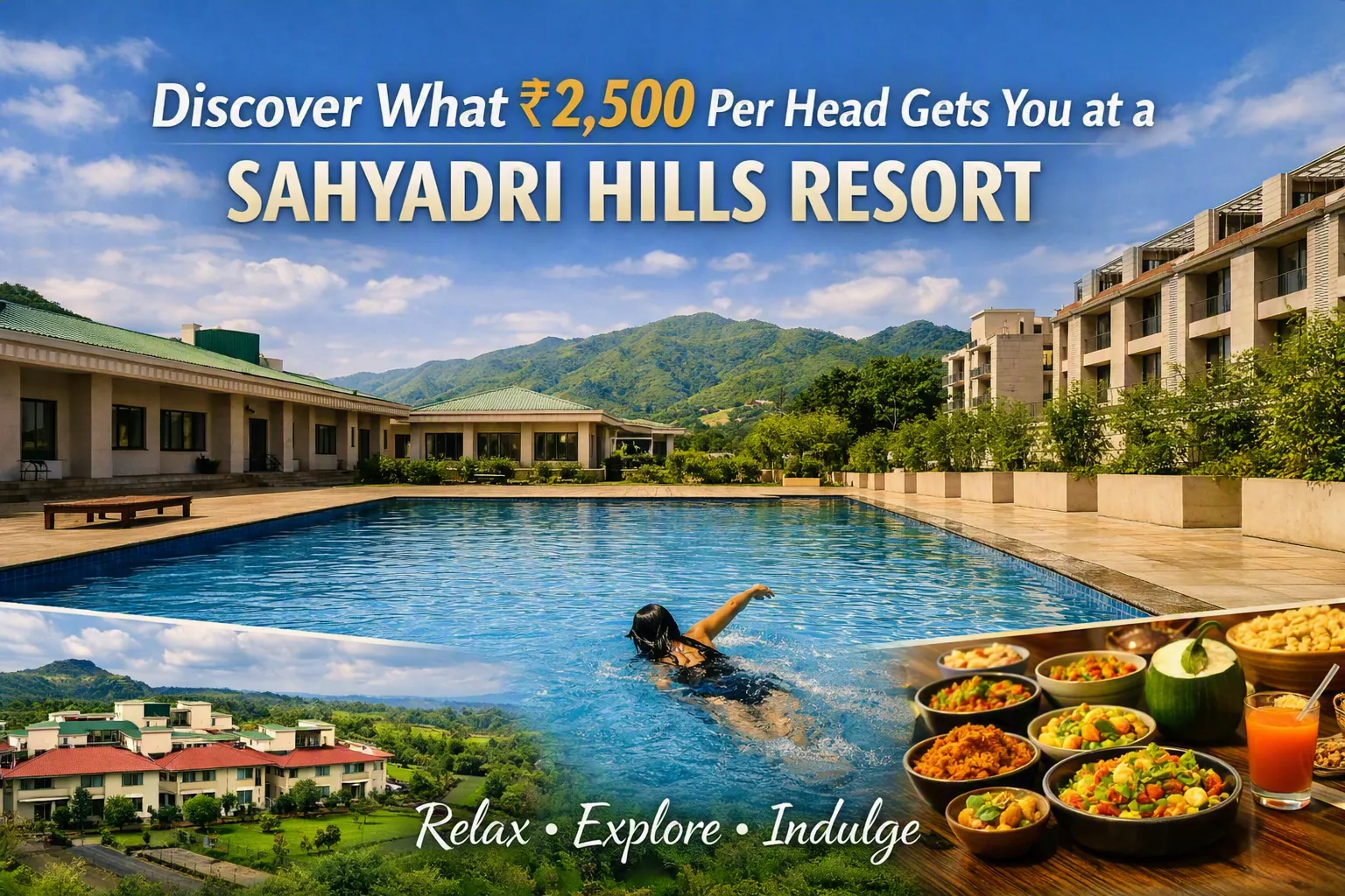 What ₹2,500 Per Head Actually Gets You at a Sahyadri Hills Resort (Spoiler: A Lot)